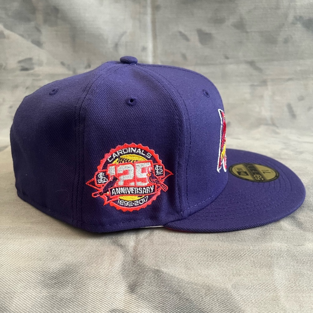 Hat Club Exclusive St Louis Cardinals 125th Anniversary Hat - Picture 3 of 8